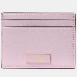 Kate Spade Pastel Purple Leather Card Holder